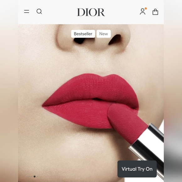 Dior Rouge Lipstick - 760 Favorite - Velvet - Picture 4 of 8